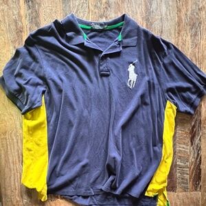 Ralph Lauren, Polo Short Sleeve Shirt 3XB Navy